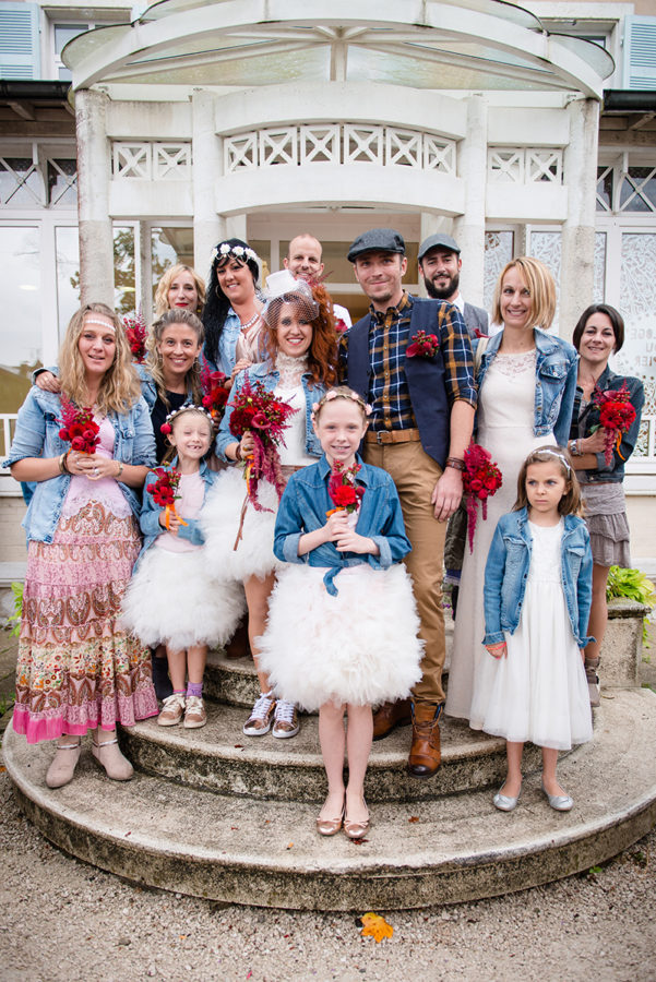 Photos de groupe Photographe mariage grenoble Isere Marie-Cat